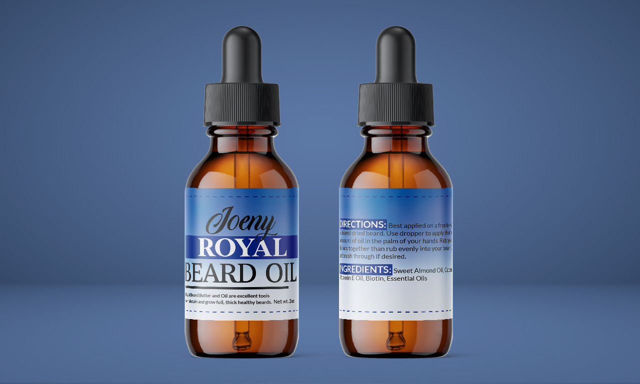 Royal Beard Butter & Oil Set w/ Beard Comb