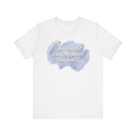 Throat Chakra-Affirmation T-Shirt