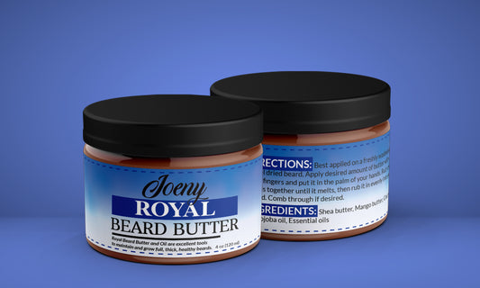 Royal Beard Butter & Oil Set w/ Beard Comb