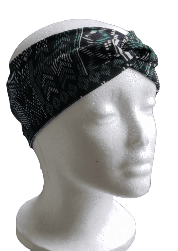 Tribal Print- Twisty Turban Headband